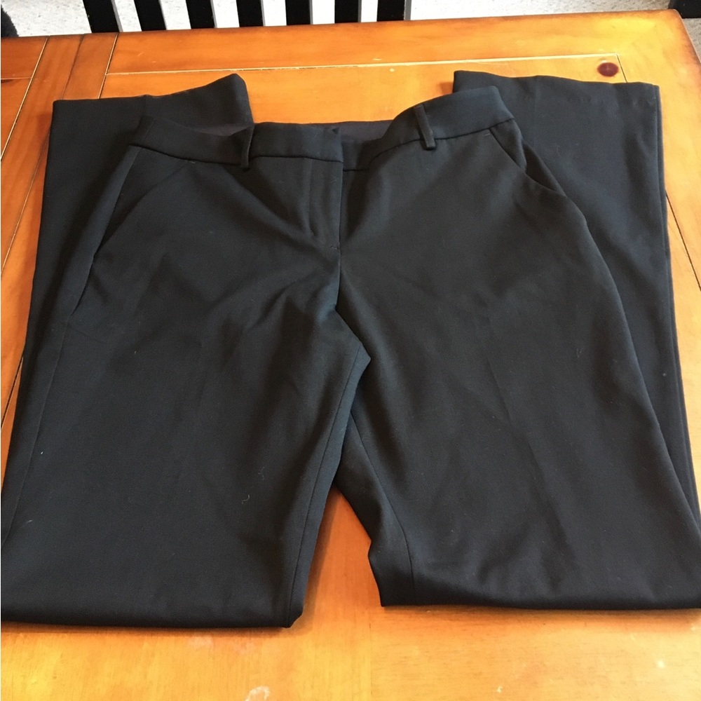 Express Columnist Barely Boot Midrise Dress Pants